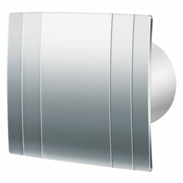 Aspiratore da Bagno - Blauberg Quatro Chrome 100 - 88 m3/h