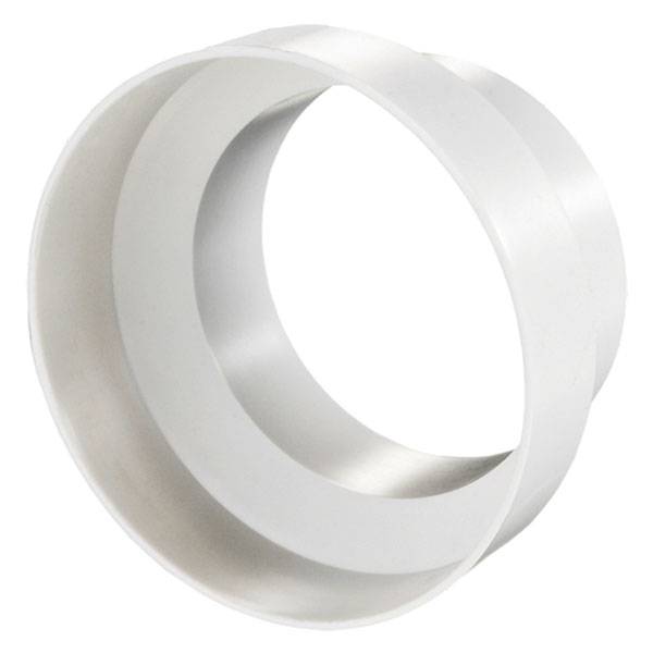 Riduttore PVC bianco 15cm > 12,5cm