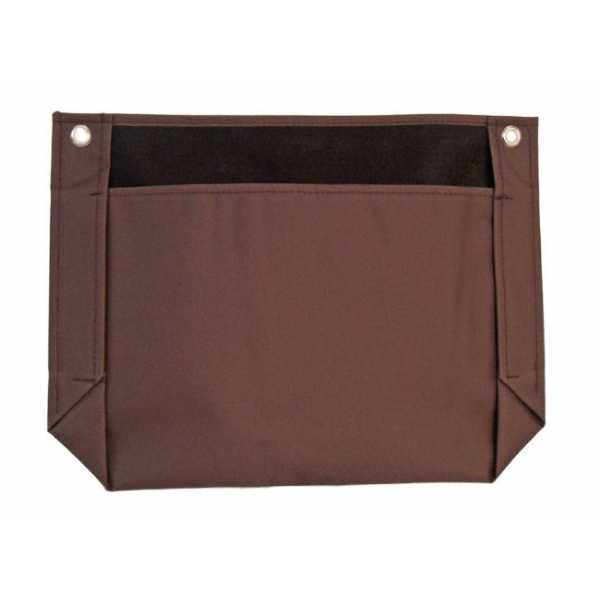 Vaso Feltro Appendibile - Tasca Verde Verticale (Coffee)