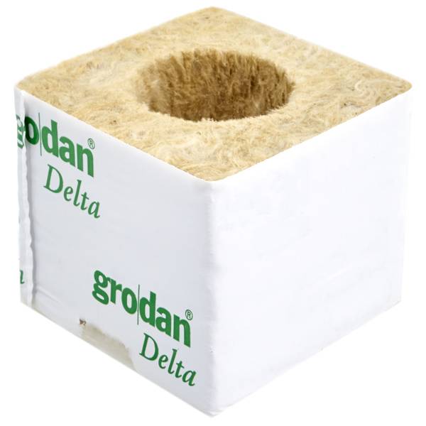Cubo rockwool 7,5cm - 100pz