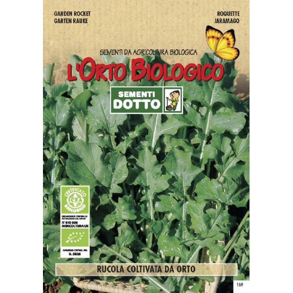 Semi biologici di Rucola Coltivata Da Orto