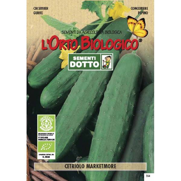 Semi biologici di Cetriolo Marketmore