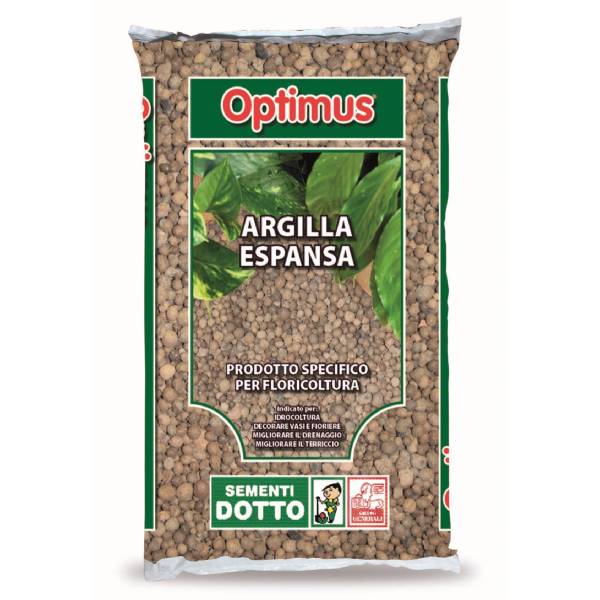 Sementi Dotto - Optimus Argilla Espansa per orticultura - 10L
