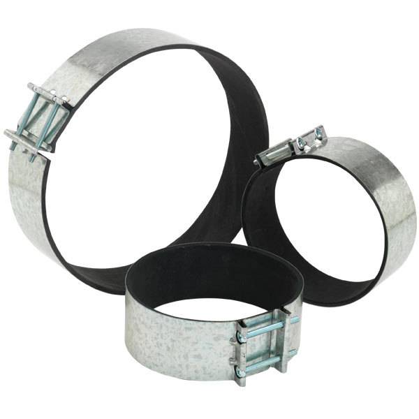 Fascetta stringi-tubo con gommapiuma interna mm 200