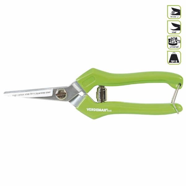 Forbice professionale per vendemmia di Verdemax - cm 19