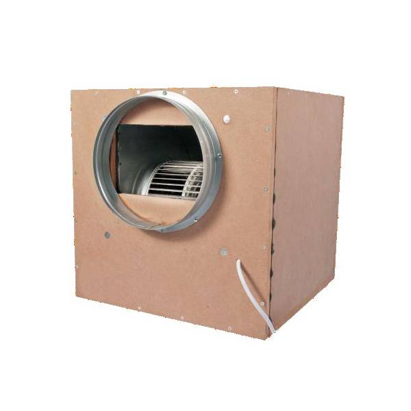 Aspiratore Cassonato Insonorizzato MDF 55x55cm - 2x250/315cm - 2500 M3/H