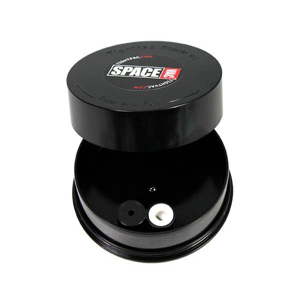 TightVac - Ivac (Spacevac) contenitore ermetico tascabile 0,06L - Nero/Tappo Nero