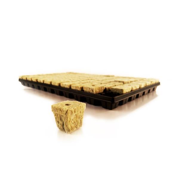 Cubo Rockwool 3,5x3,5 in Vassoio da 77 pz