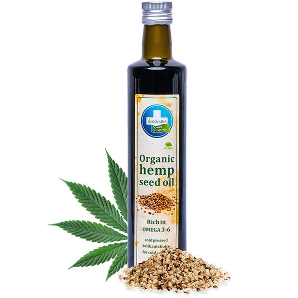 Olio di Canapa Alimentare Biologico 500ml Annabis