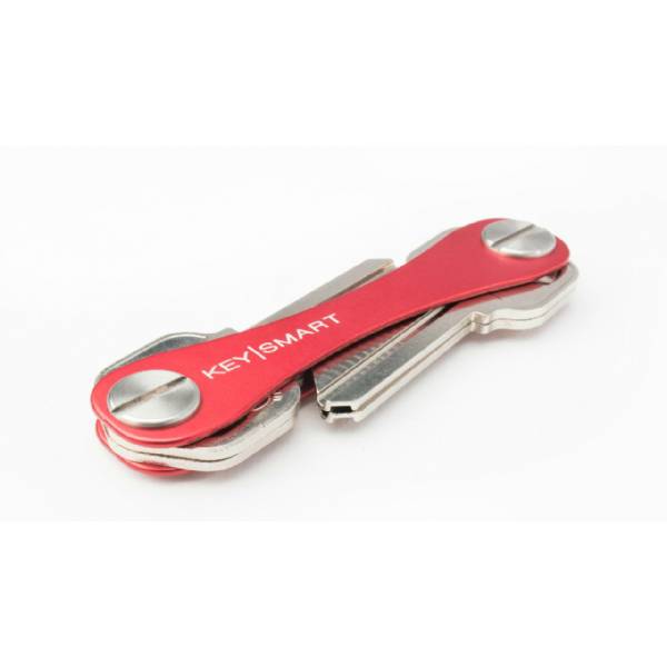 KeySmart - Portachiavi Intelligente 2-4 Chiavi (Rosso)