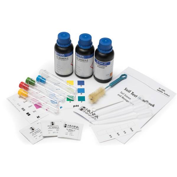Test kit per analisi del suolo (25 analisi per ogni parametro)