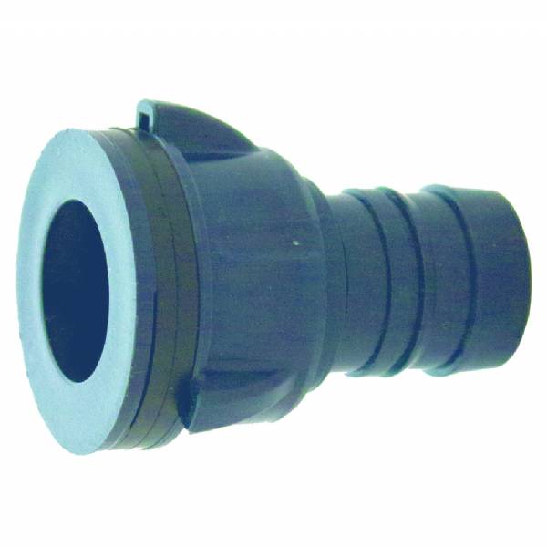 Innesto Portagomma con passaparete Scarico Vasca 25mm