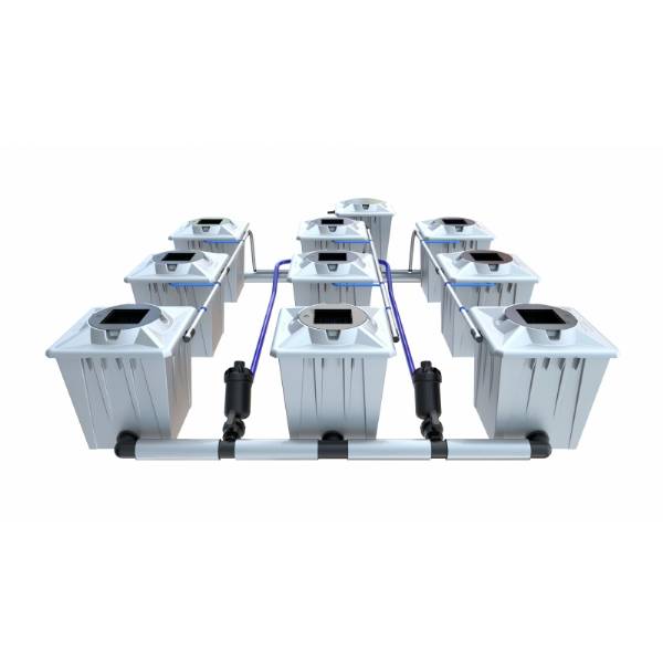 Alien - RDWC Pro Silver Series 20lt - 9 Pot