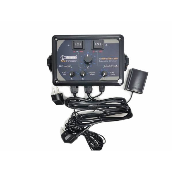 Cli-Mate Twin Controller 24A (12+12) | Twin Controller