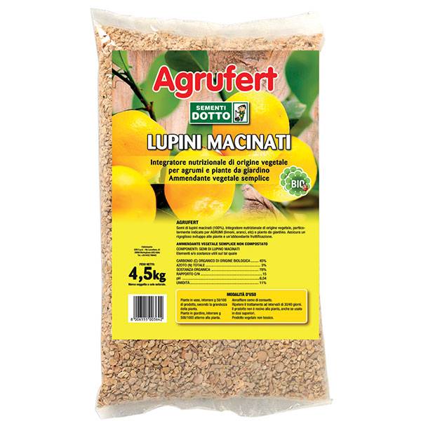 Agrufert - Lupini Macinati 4,5kg - Sem. Dotto