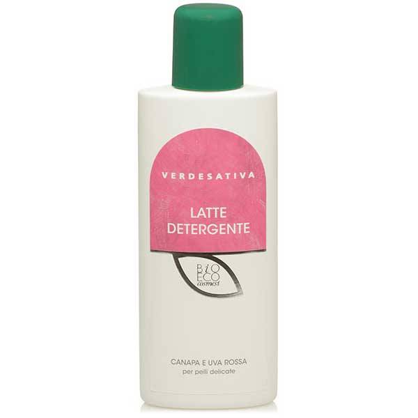 Latte Detergente - canapa ed uva rossa 200ml - Verdesativa