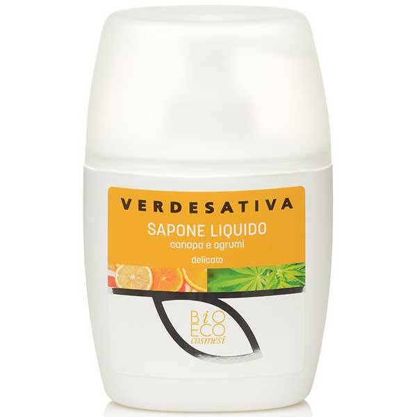 Sapone Liquido - canapa ed agrumi 250ml - Verdesativa