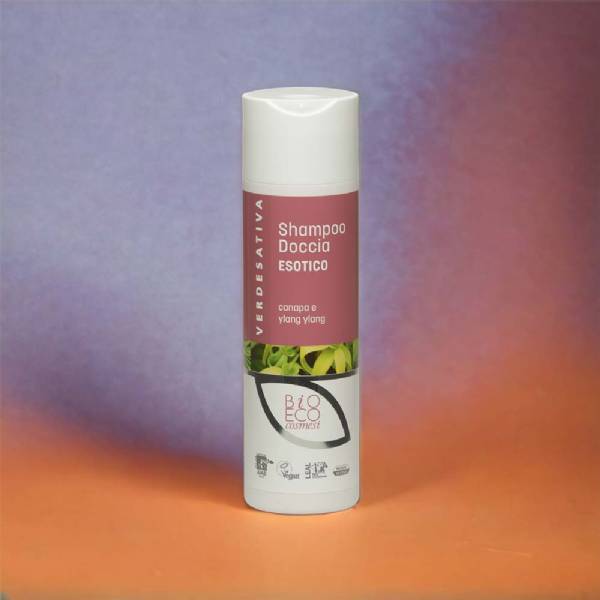 Shampoo Doccia - canapa e Ylang Ylang ml 200 - Verdesativa