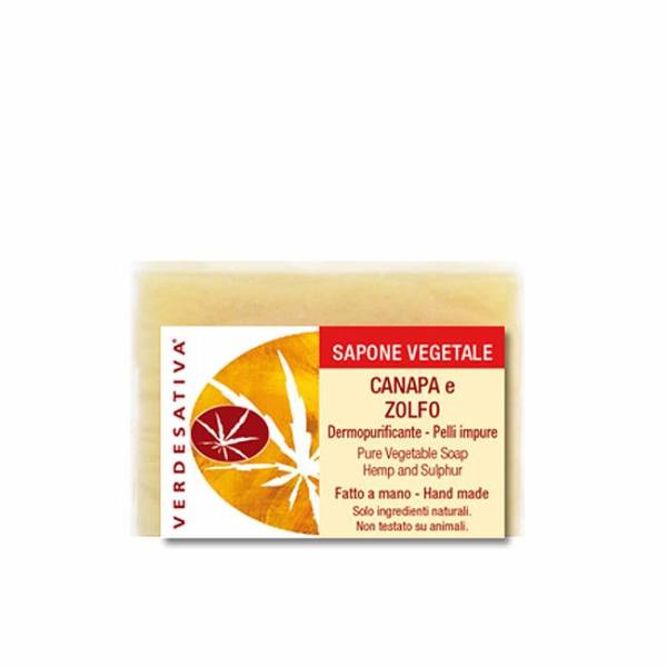 Sapone Canapa e Zolfo - Verdesativa