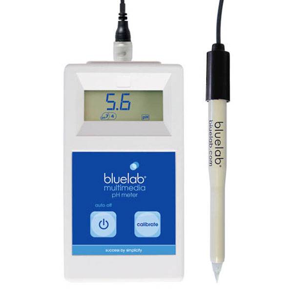 Bluelab Multimedia pH Meter - Per Terra, Idroponica, Cocco, Ecc