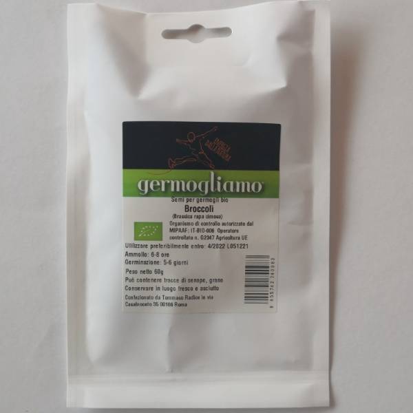 Germogliamo - semi per germogli Bio - Broccoli