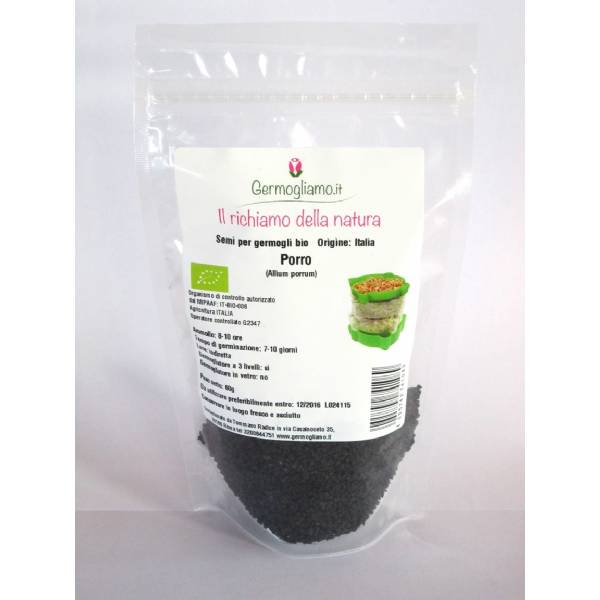 Germogliamo - semi per germogli Bio - Porro