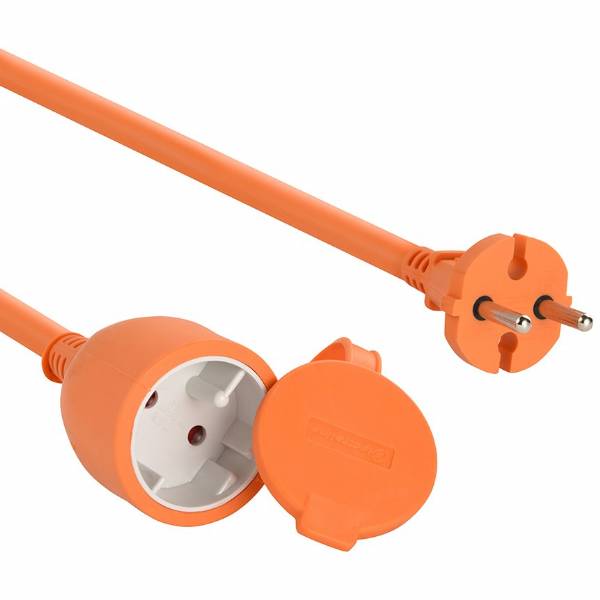 Prolunga giardino 20mt - spina e presa EU 2 poli