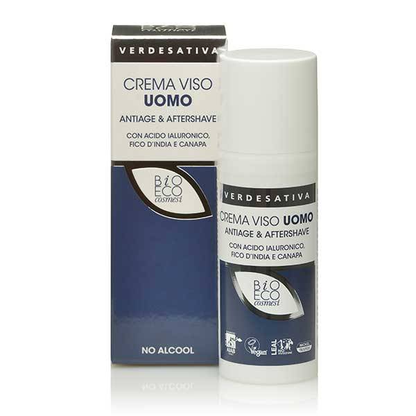 VerdeSativa - Crema Viso Anti-Age / Aftershave Uomo