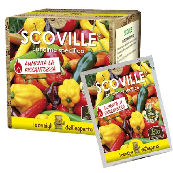 Concime Organominerale SCOVILLE 100Gr - per aumentare la piccantezza
