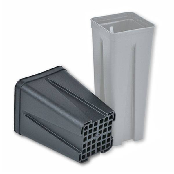 Vaso quadro 2,4L - 13x13x18cm