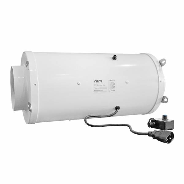 RAM - Estrattore EC Silenziato 150mm - 513 M3/H