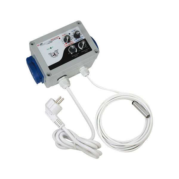 GSE - Centralina Controllo Temperatura, Umidità e Sottopressione 10 amp