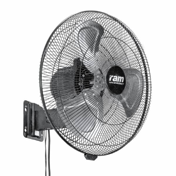Ventilatore da muro 45cm a 3 velocità 100w - RAM
