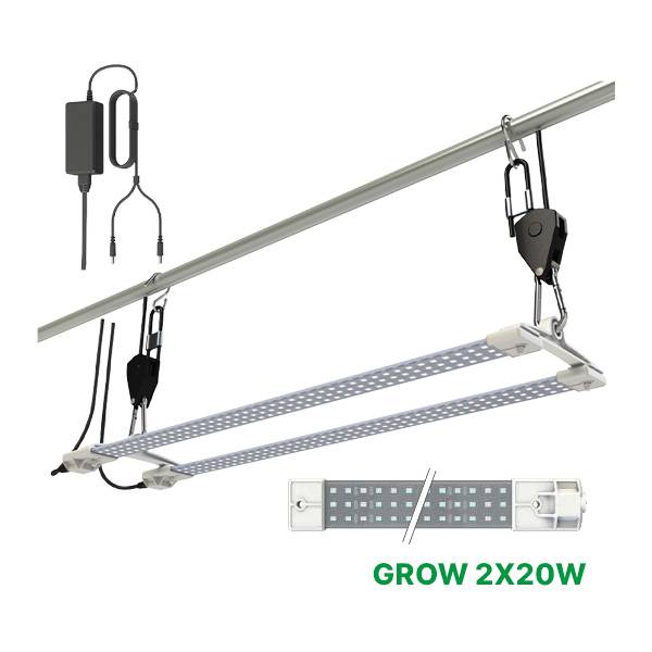 Secret Jardin - Kit Cosmorrow Led GROW 50cm - 2x20W