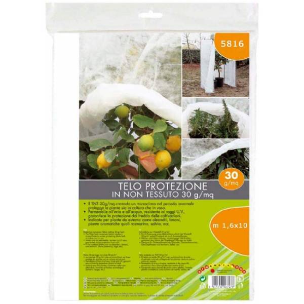 Velo di protezione in TNT - 30g/mq - 1,60x10mt- Verdemax