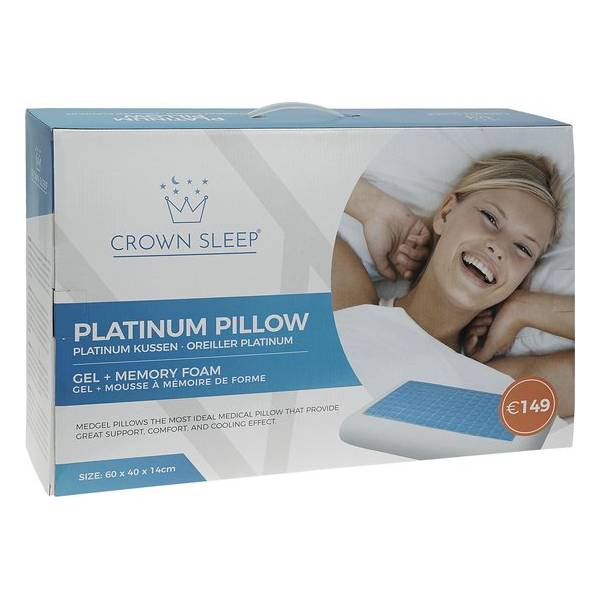 Cuscino Ortopedico Gel + Memory Foam 60x40x12