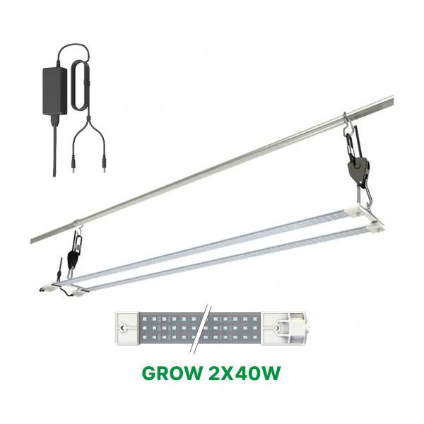 Secret Jardin - Kit Cosmorrow Led GROW 90cm - 2x40W