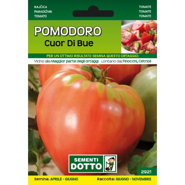 Sementi da Orto - Pomodoro Cuor di Bue - Sem. Dotto