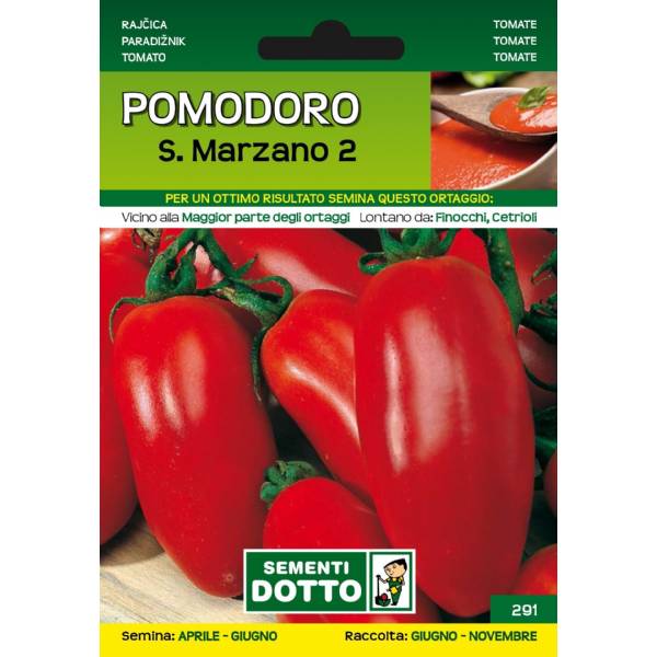 Sementi da Orto - Pomodoro S.Marzano 2 - Sem. Dotto