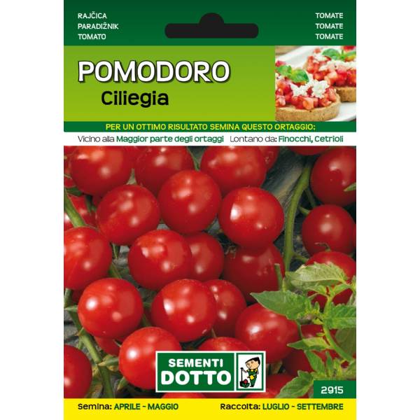 Sementi da Orto - Pomodoro Ciliegia o Ciliegino - Sem. Dotto