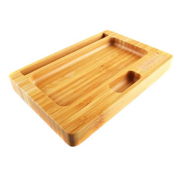 Vassoio per rollare in Bamboo 3-in-1 - Buddies
