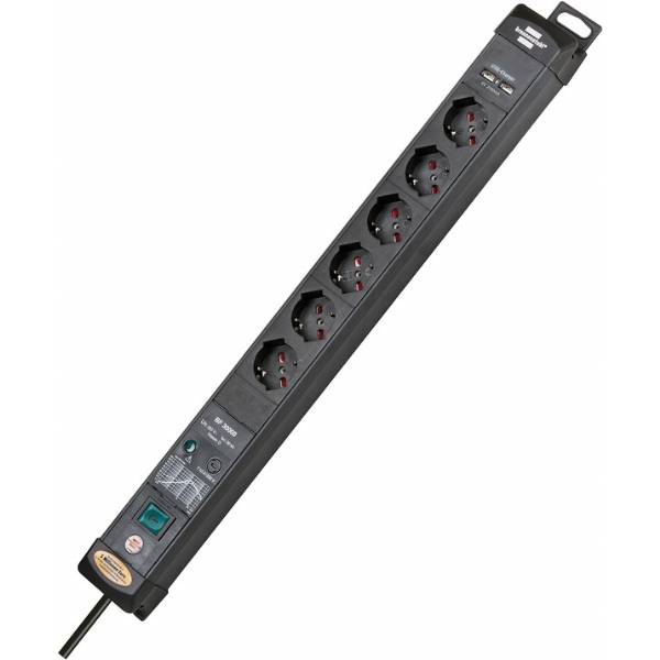 Presa multipla Premium Line - 6 prese - protezione da sovratensioni