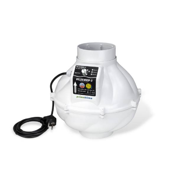 Estrattore elicoidale - Prima Klima Whisperblower AC - PK125WHSP-3 Ø125mm 530m3/h