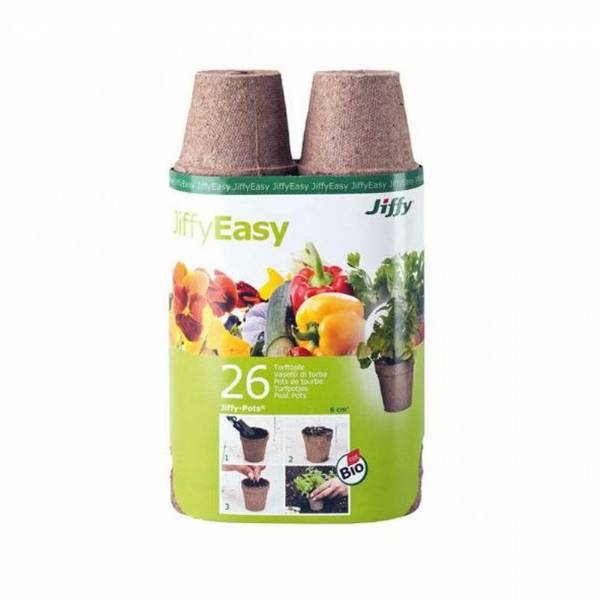 Jiffypot R6-22, Vasetti di cocco 6cm (22 vasetti)