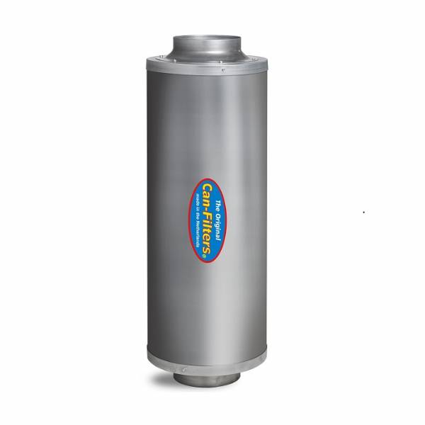 Filtro carbone - CAN in-line in metallo con flangia 20cm (1000m3/h)