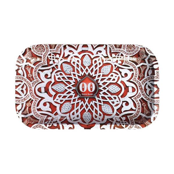 Vassoio in metallo 00 Seeds Mosaico 27x16 cm