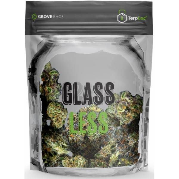 Busta Terploc "GlassLess" track zip 15gr - Grove Bags