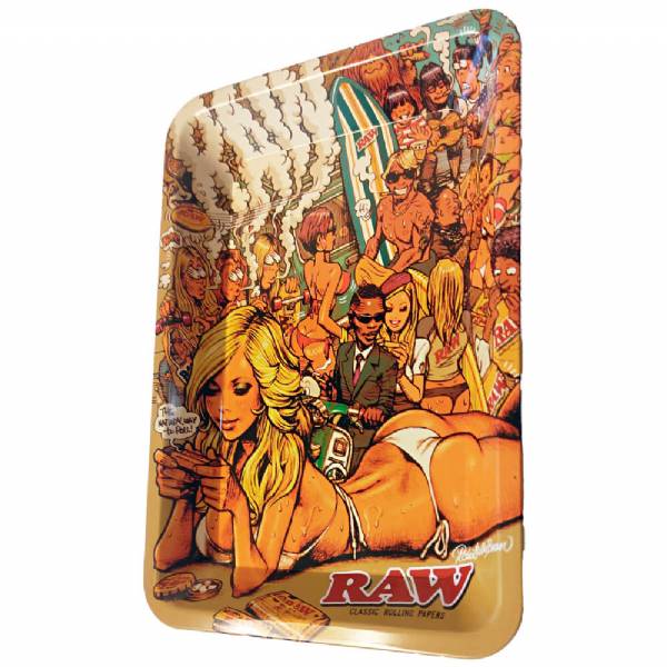 RAW x RJB Summer Vassoio in Metallo per Rollare