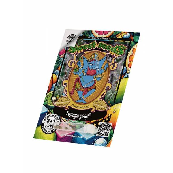 Sweet Seeds - Papaya Zoap F1 Fast Version - 3+1 fem
