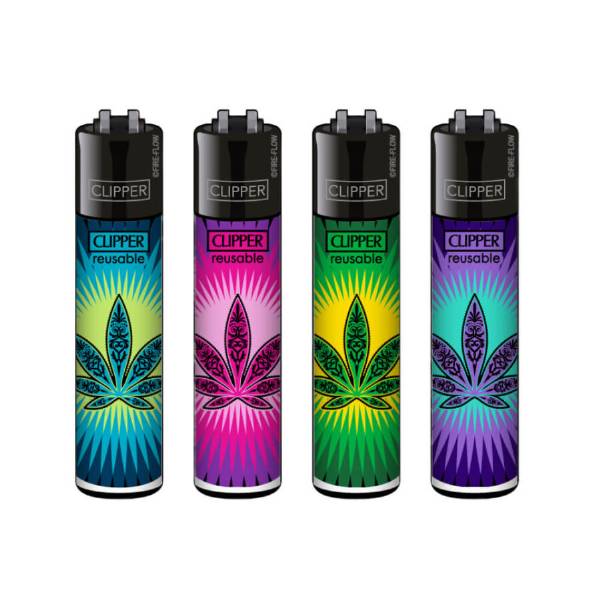 Clipper - Accendini Classic Flash Leaves (48pezzi/display)
